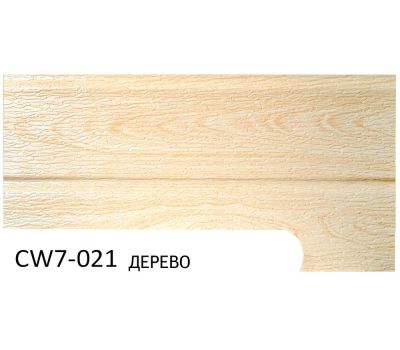 Фасадная Термопанель Дерево CW7-021 от производителя  Zodiac по цене 1 350 р