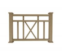 Ограждение из ДПК Р1 натуральный Ограждение из ДПК Р1 натуральный