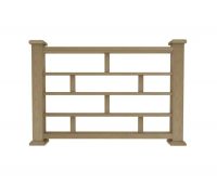 Ограждение из ДПК Л1 натуральный Ограждение из ДПК Л1 натуральный