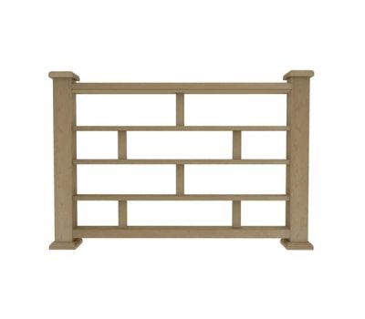 Ограждение из ДПК Л1 натуральный от производителя  Dortmax по цене 10 540 р