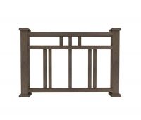 Ограждение из ДПК Г1 коричневый Ограждение из ДПК Г1 коричневый