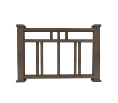 Ограждение из ДПК Г1 коричневый от производителя  Dortmax по цене 11 130 р