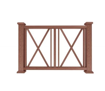 Ограждение из ДПК И1 терракот от производителя Dortmax по цене 11 870 р Ограждение из ДПК И1 терракот от производителя Dortmax по цене 11 870 р
