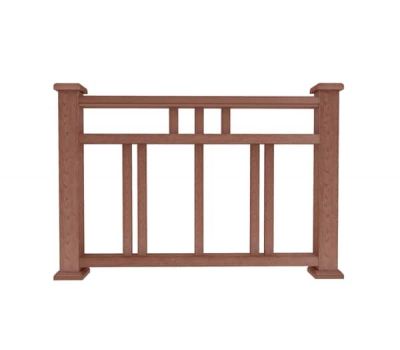 Ограждение из ДПК Г1 терракот от производителя  Dortmax по цене 11 130 р