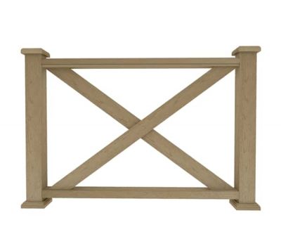 Ограждение из ДПК М1 натуральный от производителя  Dortmax по цене 9 930 р