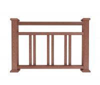 Ограждение из ДПК Б1 терракот Ограждение из ДПК Б1 терракот