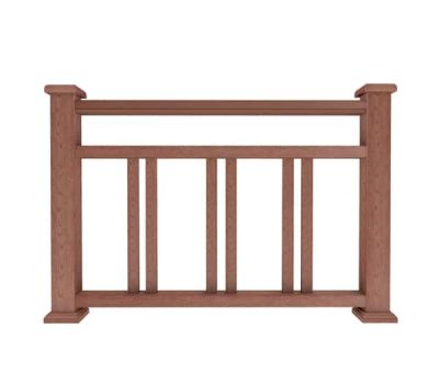 Ограждение из ДПК Б1 терракот от производителя  Dortmax по цене 10 950 р