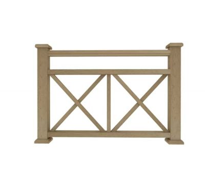 Ограждение из ДПК К1 натуральный от производителя  Dortmax по цене 10 920 р