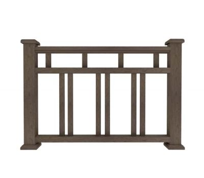 Ограждение из ДПК В1 коричневый от производителя  Dortmax по цене 11 680 р