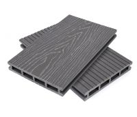 Террасная доска пустотелая ДПК Серый Террасная доска пустотелая ДПК Серый
