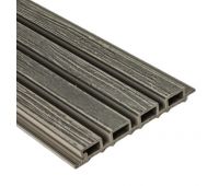 Стеновая реечная панель CM Wall ZEBRANO (Графит) под заказ Стеновая реечная панель CM Wall ZEBRANO (Графит) под заказ