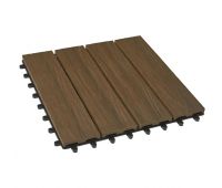 Садовый паркет ДПК Garden Modern, Патина Коричневый Садовый паркет ДПК Garden Modern, Патина Коричневый