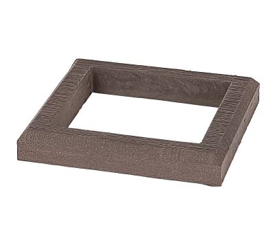 Рамка ДПК для столба 100x100 Венге от производителя Deckart (Россия) по цене 700 р Рамка ДПК для столба 100x100 Венге от производителя Deckart (Россия) по цене 700 р