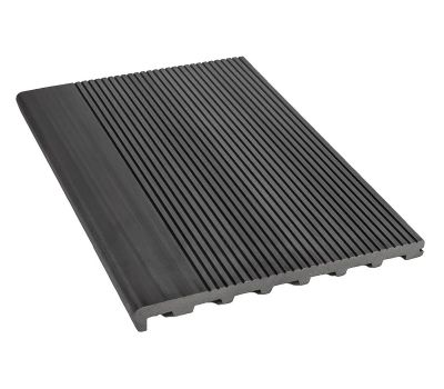 Ступень полнотелая из ДПК Optimum Графит от производителя  Deckart (Россия) по цене 2 100 р