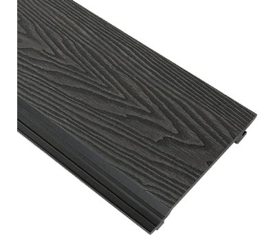 Фасадная панель Wood-X 156х21 Чёрное дерево 3D от производителя  EasyDecking по цене 523 р