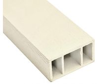 Брус из ДПК WOOD Слоновая кость Брус из ДПК WOOD Слоновая кость