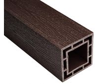 Столб из ДПК WOOD Шоколад Столб из ДПК WOOD Шоколад