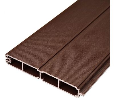 Заборная доска из ДПК VELVET - Шоколад от производителя  Faynag по цене 614 р