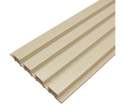 Доска Фасадная из ДПК Wood Рейка Слоновая кость от производителя  Faynag по цене 842 р