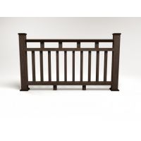 Ограждение ДПК цвет Венге Сборка №8 Ограждение ДПК цвет Венге Сборка №8