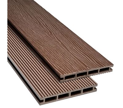 Террасная доска FG Stelo 3D - Шоколад от производителя  Faynag по цене 397 р