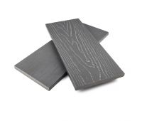 Заборная доска полнотелая ДПК Серый Заборная доска полнотелая ДПК Серый