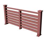 Декоративные ограждения ДПК "Босфор", Мербау, шлифованное Декоративные ограждения ДПК "Босфор", Мербау, шлифованное