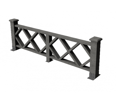 Декоративные ограждения ДПК " Миллениум", Серый базальт, шлифованное от производителя GrinderDeco по цене 5 691 р Декоративные ограждения ДПК " Миллениум", Серый базальт, шлифованное от производителя GrinderDeco по цене 5 691 р