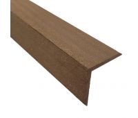 Уголок из ДПК Euro 50х50х3000 Шоколад
