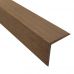 Уголок из ДПК Euro 50х50х3000 Шоколад от производителя  Latitudo по цене 250 р