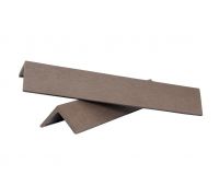 Уголок шлифованный из ДПК завершающий Коричневый Уголок шлифованный из ДПК завершающий Коричневый