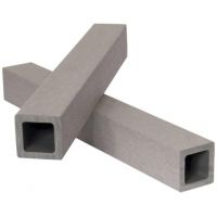 Балясина из ДПК без фактуры Серый Балясина из ДПК без фактуры Серый