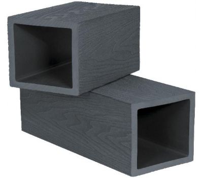 Столб 3D фактура дерева Чёрный от производителя  Polivan Group по цене 2 655 р