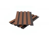 Стеновая панель брусковая из ДПК CO-EX MIX Sand Mix