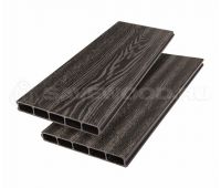 Грядочная доска ДПК с 3D-текстурой SW Rumex Темно-коричневый Грядочная доска ДПК с 3D-текстурой SW Rumex Темно-коричневый