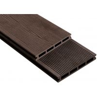 Террасная доска ДПК 3D Storm/Вельвет Коричневая микс