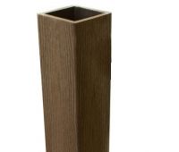 Столб опорный 100х100х3000 Select Кофе