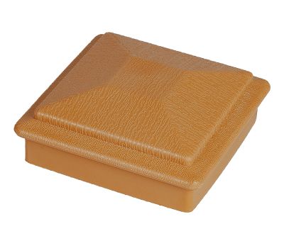 Крышка верхняя 125х125 Extrusion Тик от производителя  Woodvex по цене 490 р