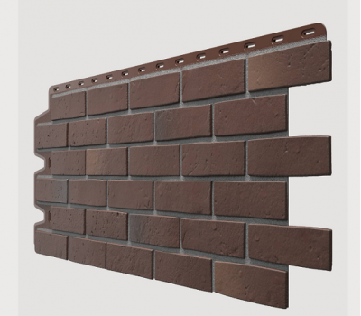 Фасадные панели (цокольный сайдинг) , Berg (кирпич), Braunberg Коричневый от производителя  Docke по цене 580 р