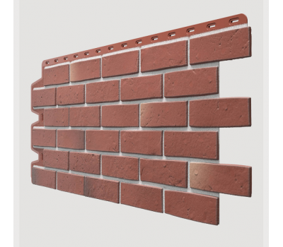 Фасадные панели (цокольный сайдинг) , Berg (кирпич), Рубиновый от производителя  Docke по цене 580 р