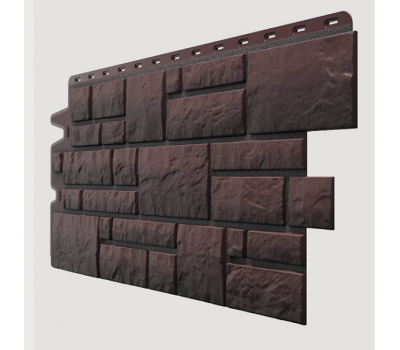 Фасадные панели (цокольный сайдинг) , Burg (камень), Schwarzburg Тёмный от производителя  Docke по цене 582 р