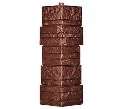 Угол Альпийская Сказка ЭКО-1- Браун от производителя  Т-сайдинг по цене 380 р