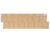 Фасадные панели СЕРИЯ Щепа Пихта ЭКО-1 - Кремовый