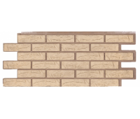 Фасадные панели СЕРИЯ Лондон Брик Кирпич - Желтый Фасадные панели СЕРИЯ Лондон Брик Кирпич - Желтый