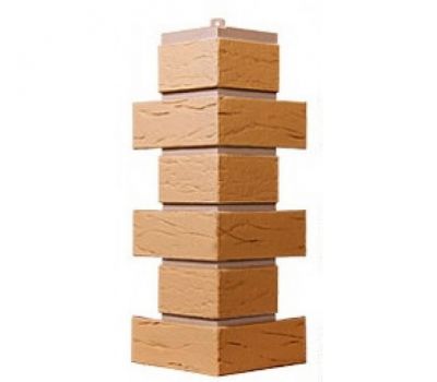 Угол Кирпич Саман - Бежевый от производителя  Т-сайдинг по цене 380 р