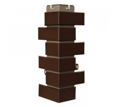 Угол наружный Кирпич клинкерный Коричневый от производителя Альта-профиль по цене 681 р Угол наружный Кирпич клинкерный Коричневый от производителя Альта-профиль по цене 681 р