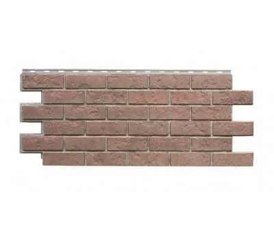 Цокольный сайдинг «Старый форт» Терракотовый от производителя  Nordside по цене 507 р