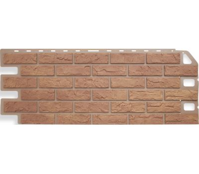 Фасадные панели (цокольный сайдинг)  Кирпич Бежевый от производителя  Альта-профиль по цене 632 р