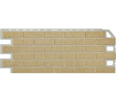 Фасадные панели (цокольный сайдинг) Кирпич Рустикальный 01 от производителя  Альта-профиль по цене 664 р