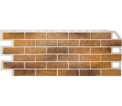 Фасадные панели (цокольный сайдинг) Кирпич Рустикальный 05 от производителя  Альта-профиль по цене 664 р